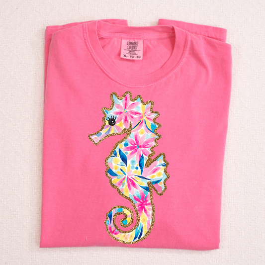 Seahorse Full Color DTF Transfer