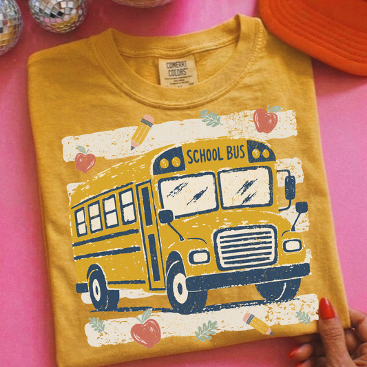 Bus Driver Full Color DTF Transfer