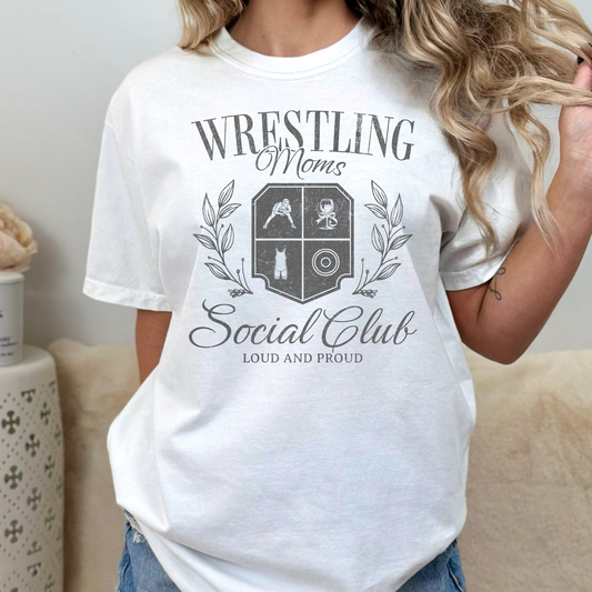 Wrestling Social Club Full Color DTF Transfer