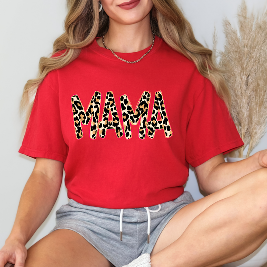 Leopard Mama Full Color DTF Transfer