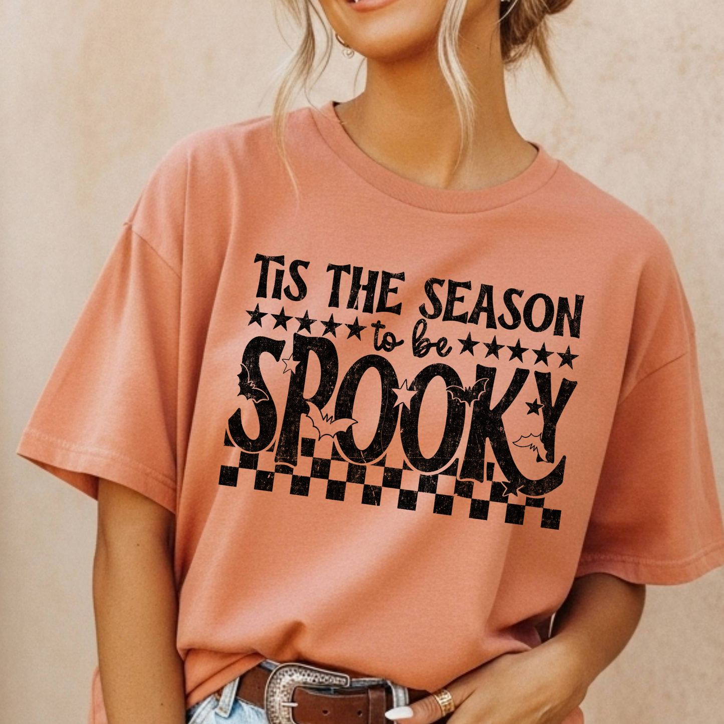 Tis The Season Spooky Full Color DTF Transfer