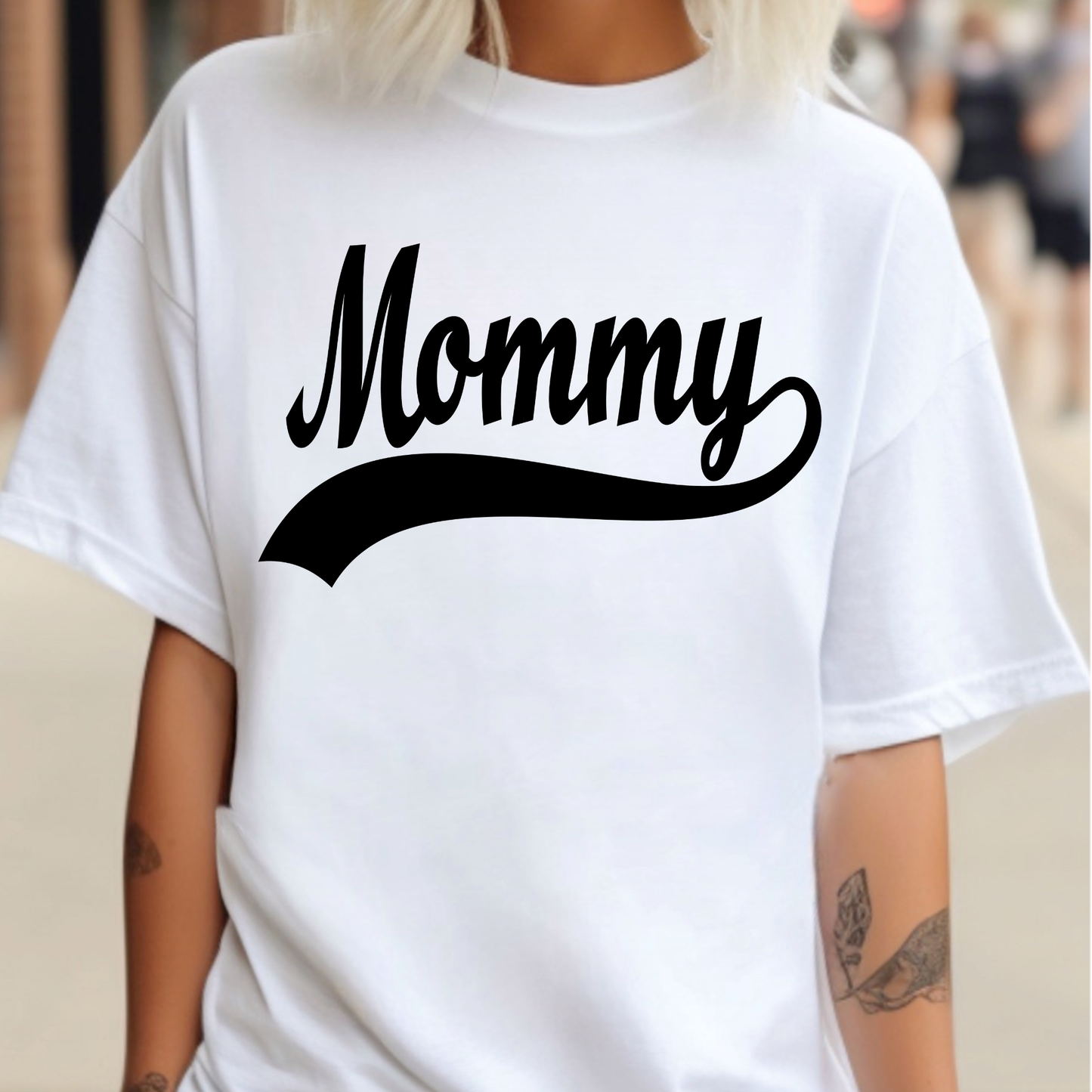 Mommy (Swoosh) Full Color DTF Transfer