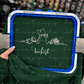 Bookish (Line Art) Embroidered Sweatshirt/T-Shirt