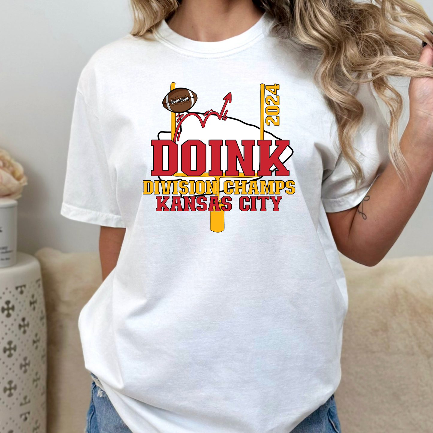 Doink Division Champs Kansas City 2024 Full Color DTF Transfer