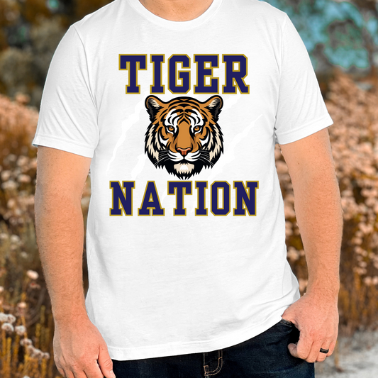 Tiger Nation Full Color DTF Transfer