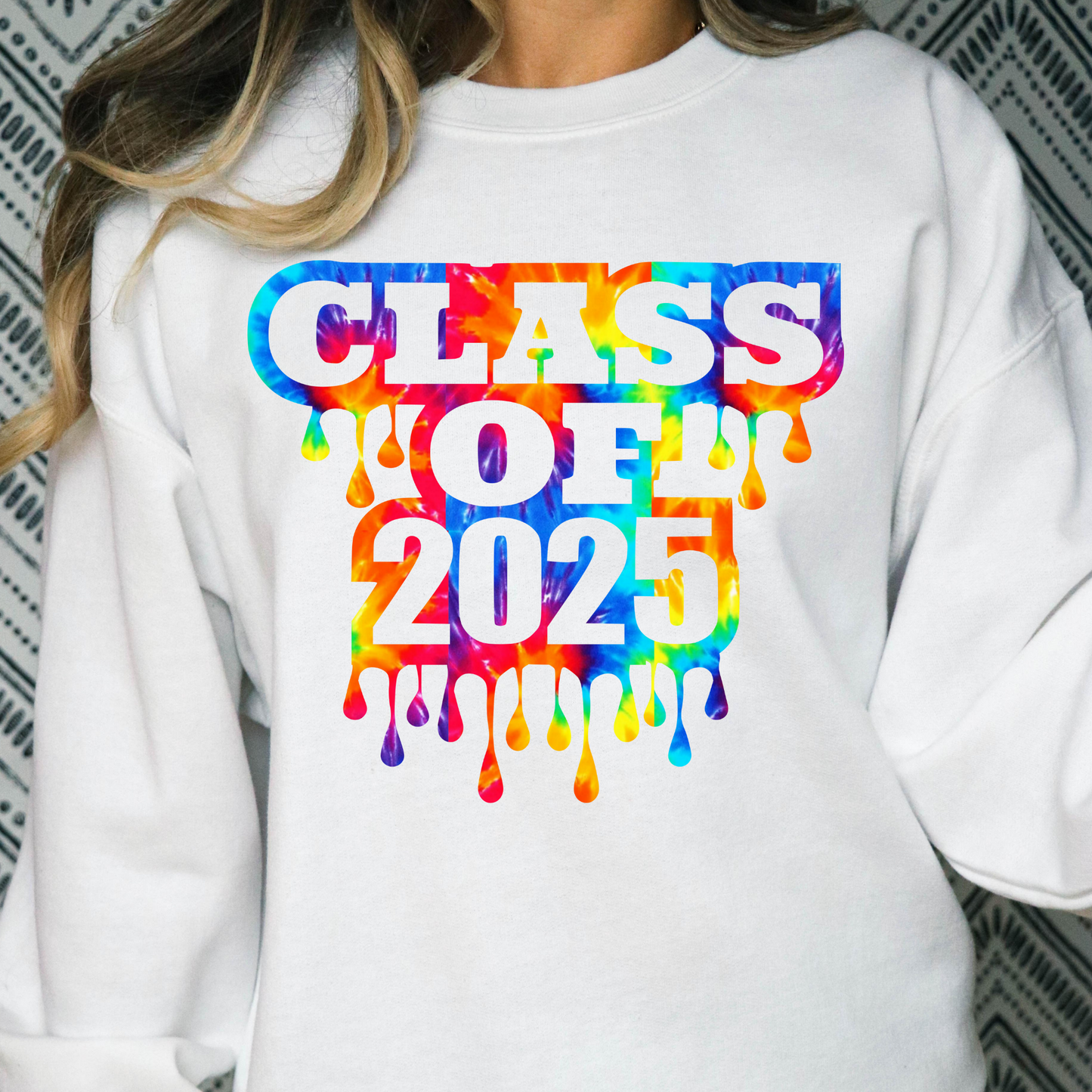 Class of 2025 Drip Full Color DTF Transfer