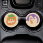 Halloween Sugar Cookie Inspired Set of 2 Coasters (Neoprene)