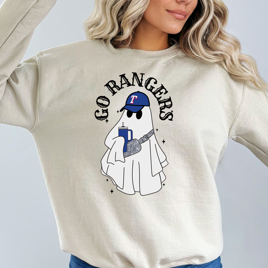 Go Rangers Ghost Full Color DTF Transfer