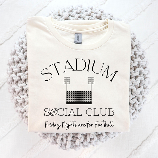 Stadium Social Club - Friday Nights Are For Football Full Color DTF Transfer