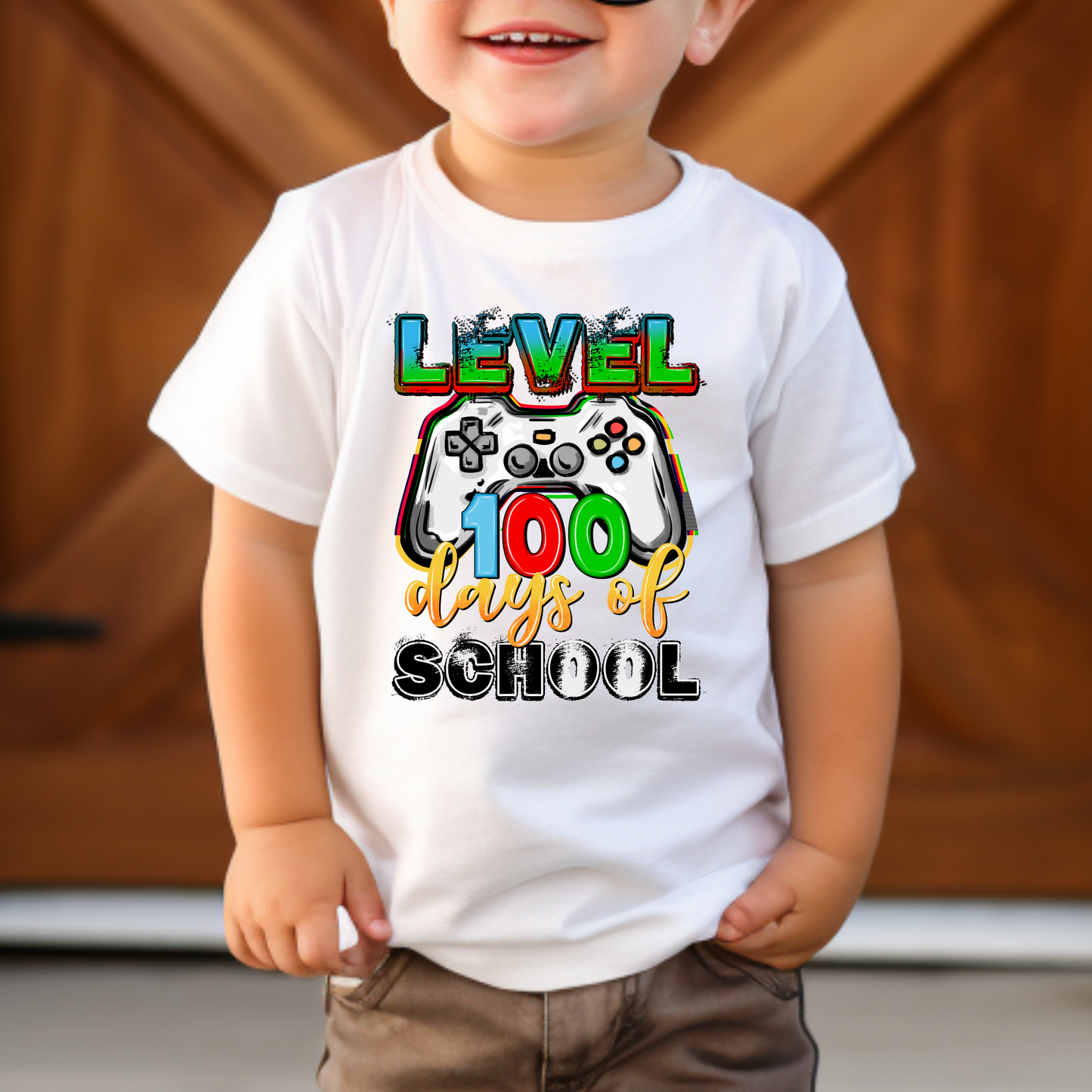 Level 100 Days of School Full Color DTF Transfers