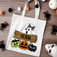 Personalized Kids Trick or Treat Canvas Bags (Wood Plank)