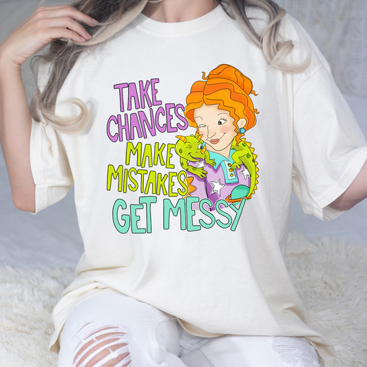 Take Chances Make Mistakes Get Messy Magic School Bus Full Color DTF Transfers