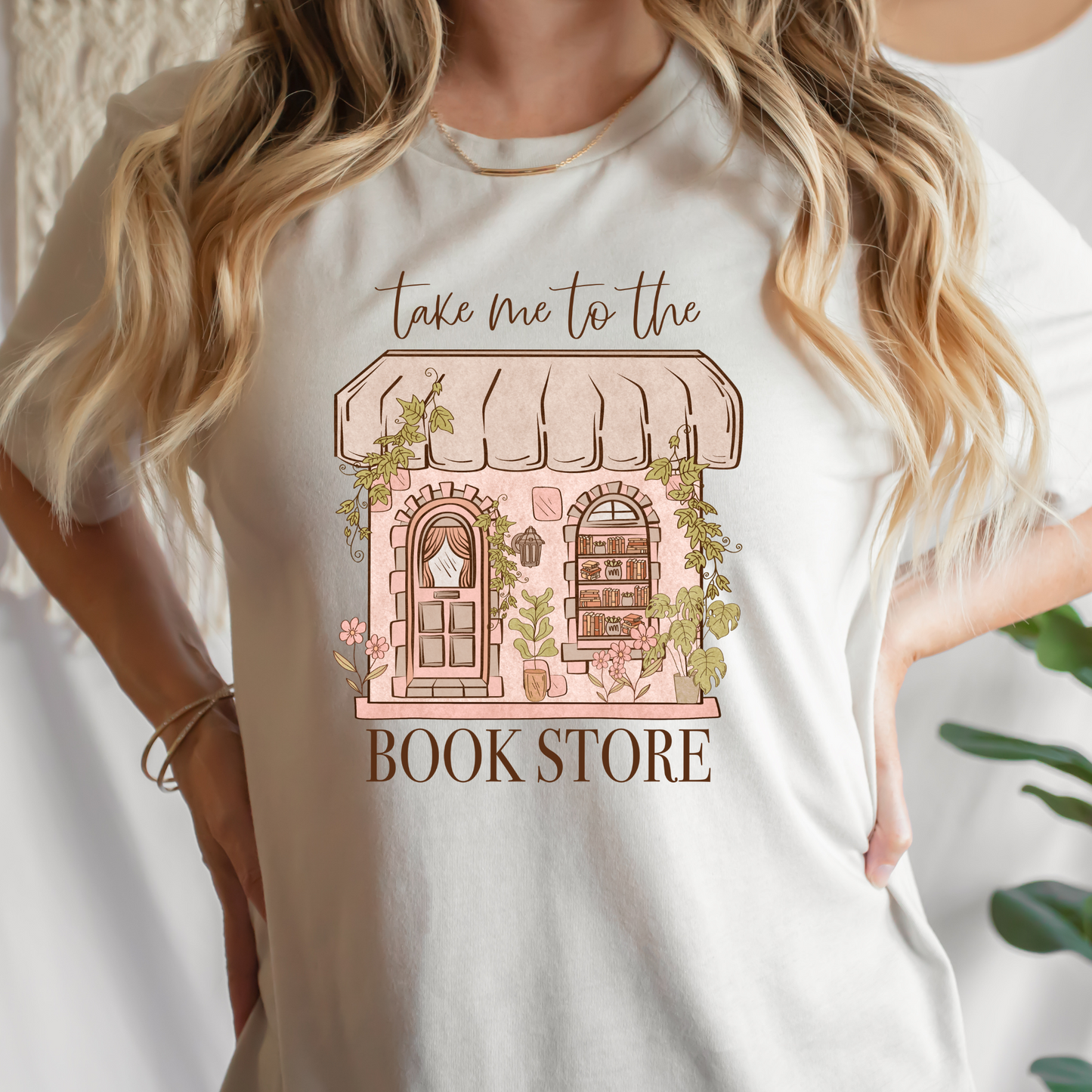 Take Me to The Book Store Full Color DTF Transfer