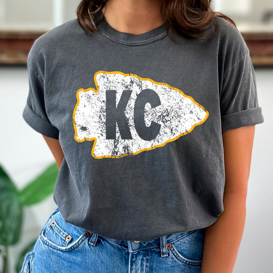 KC (Chiefs) Arrowhead Full Color DTF Transfer