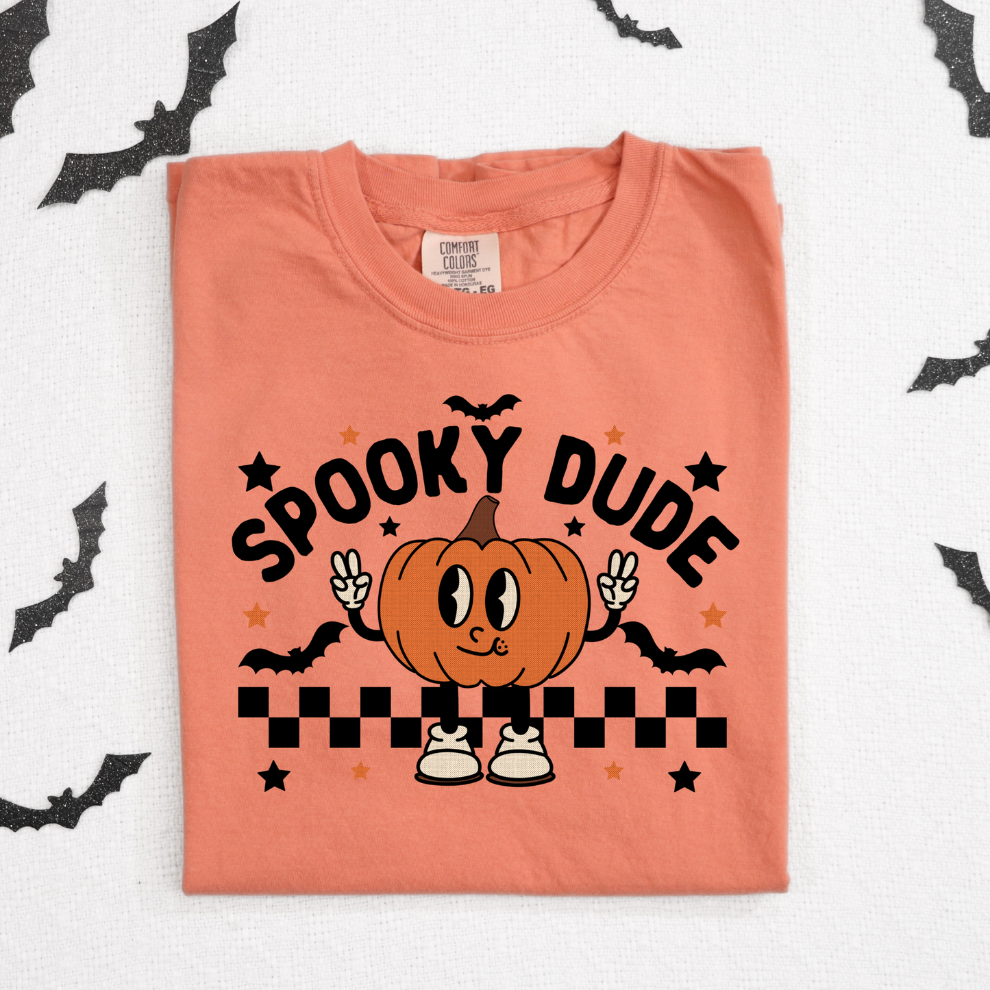 Spooky Dude (Pumpkin) Full Color DTF Transfer