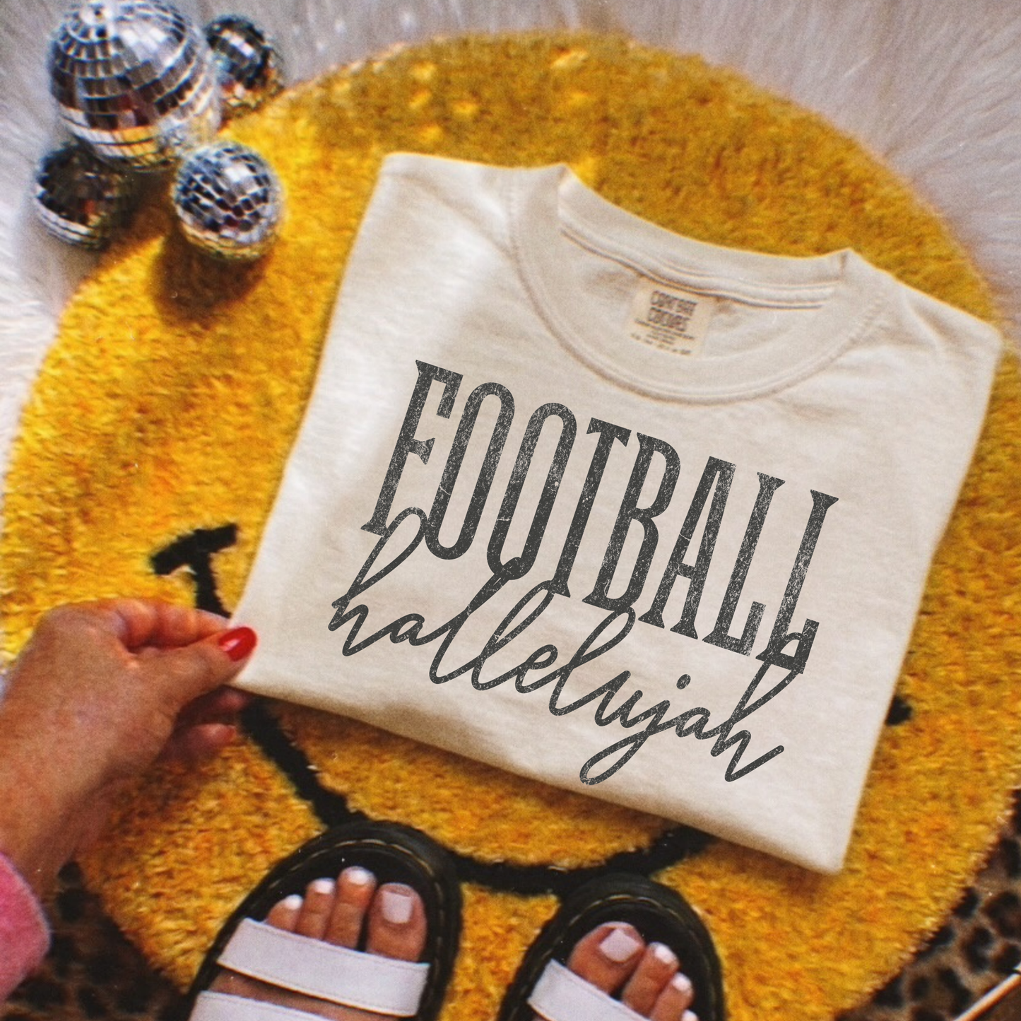 Football Hallelujah Full Color DTF Transfer