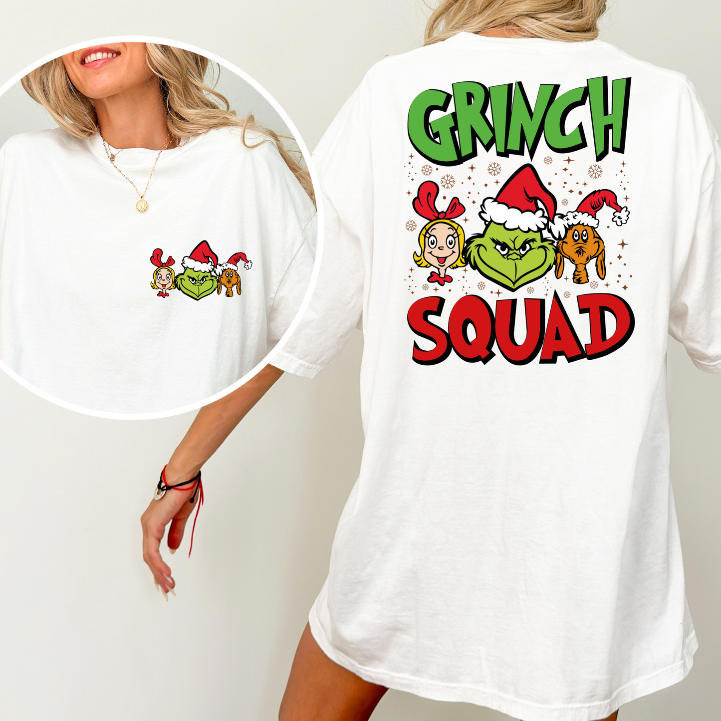 Grinch Squad Full Color DTF Transfer