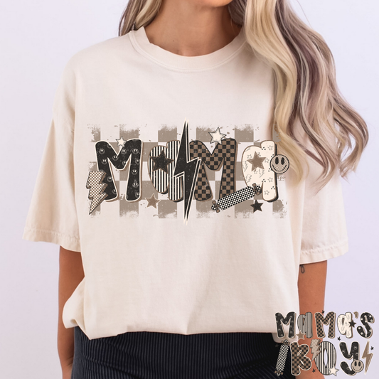 Mama - Mama's Boy (Brown Tone Full Color DTF Transfer