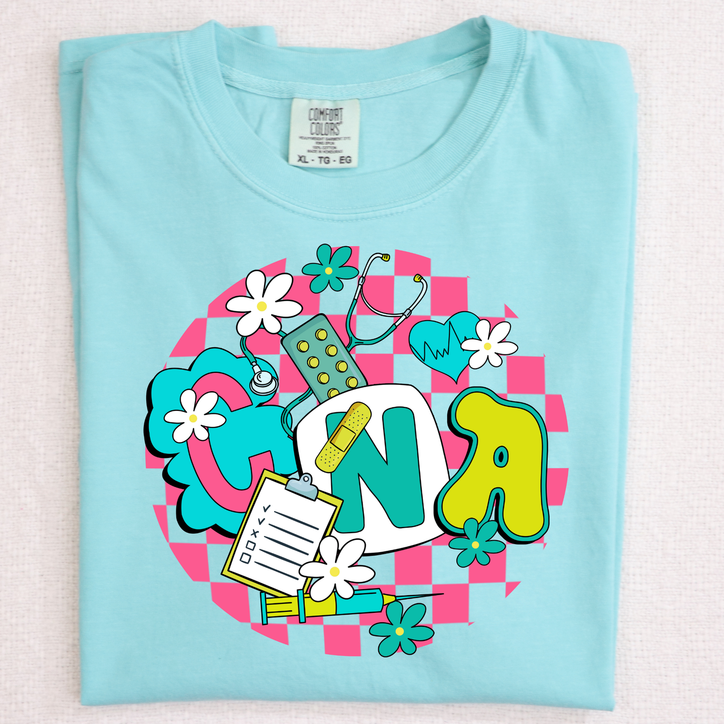Retro CNA Full Color DTF Transfer