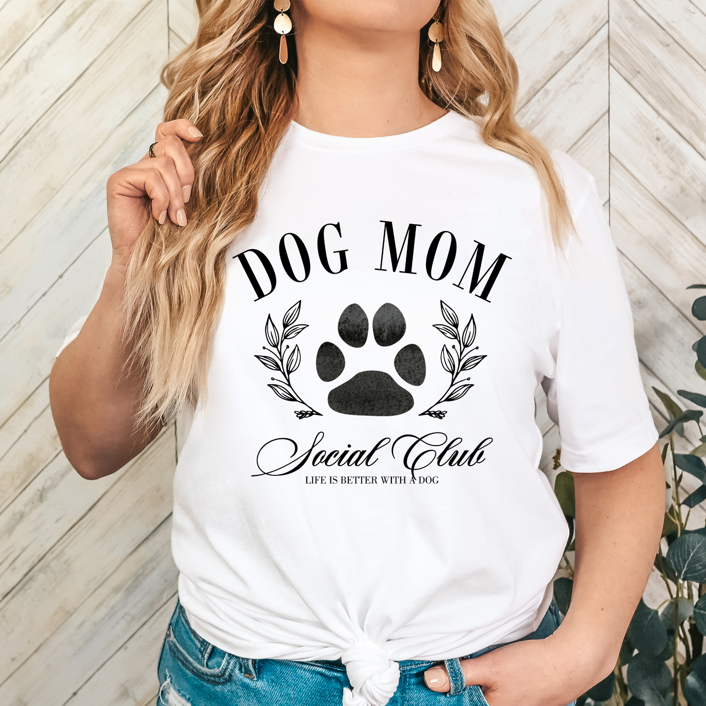 Dog Mom Social Club Full Color DTF Transfer