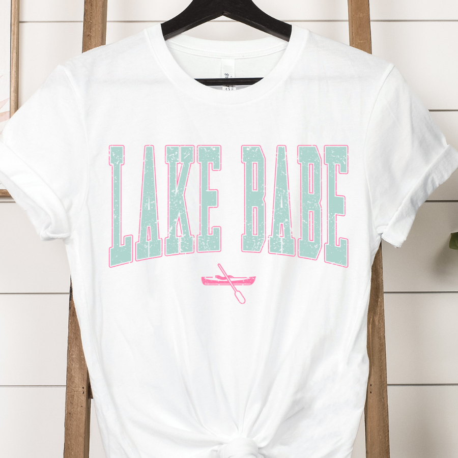 Lake Babe Full Color DTF Transfer