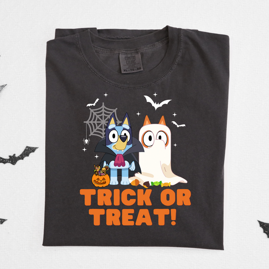 Trick or Treat Bluey Full Color DTF Transfer