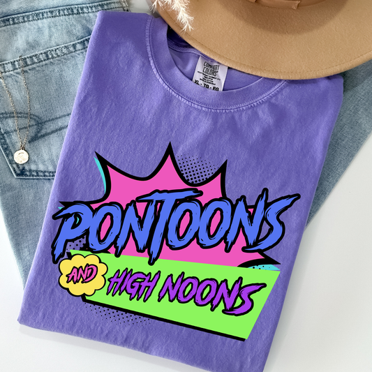 Pontoons and High Noons Full Color DTF Transfer