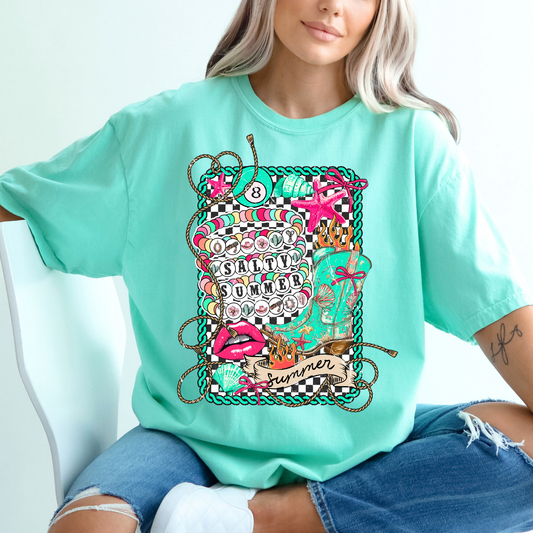 Salty Summer Full Color DTF Transfer