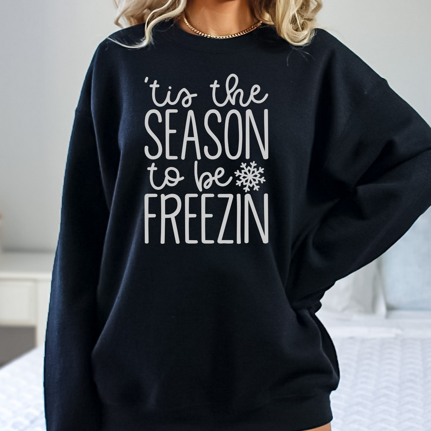 Tis The Season To Be Freezin Full Color DTF Transfers