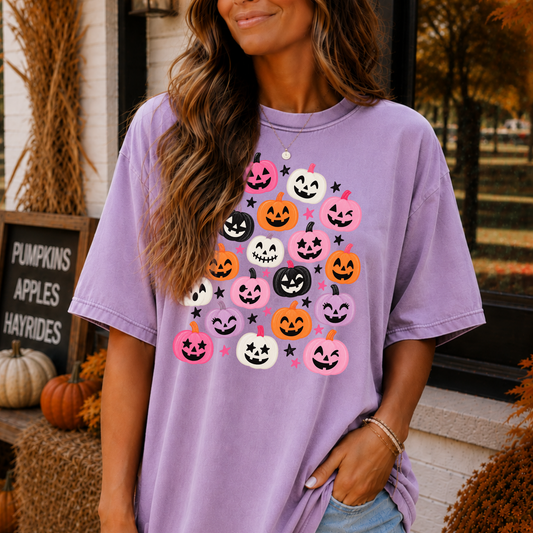 Pumpkin Collage Full Color DTF Transfer