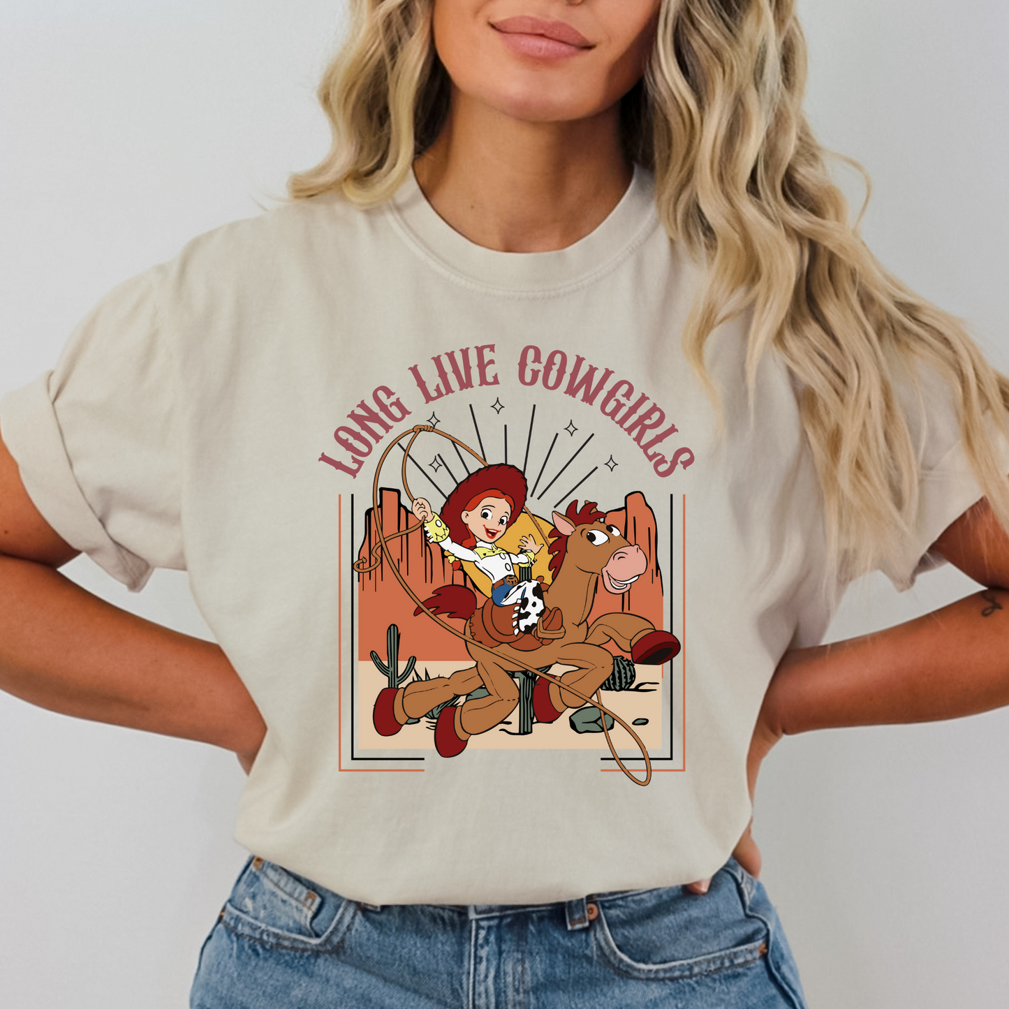 Long Live Cowgirls (Jessie Toy Story) Full Color DTF Transfer