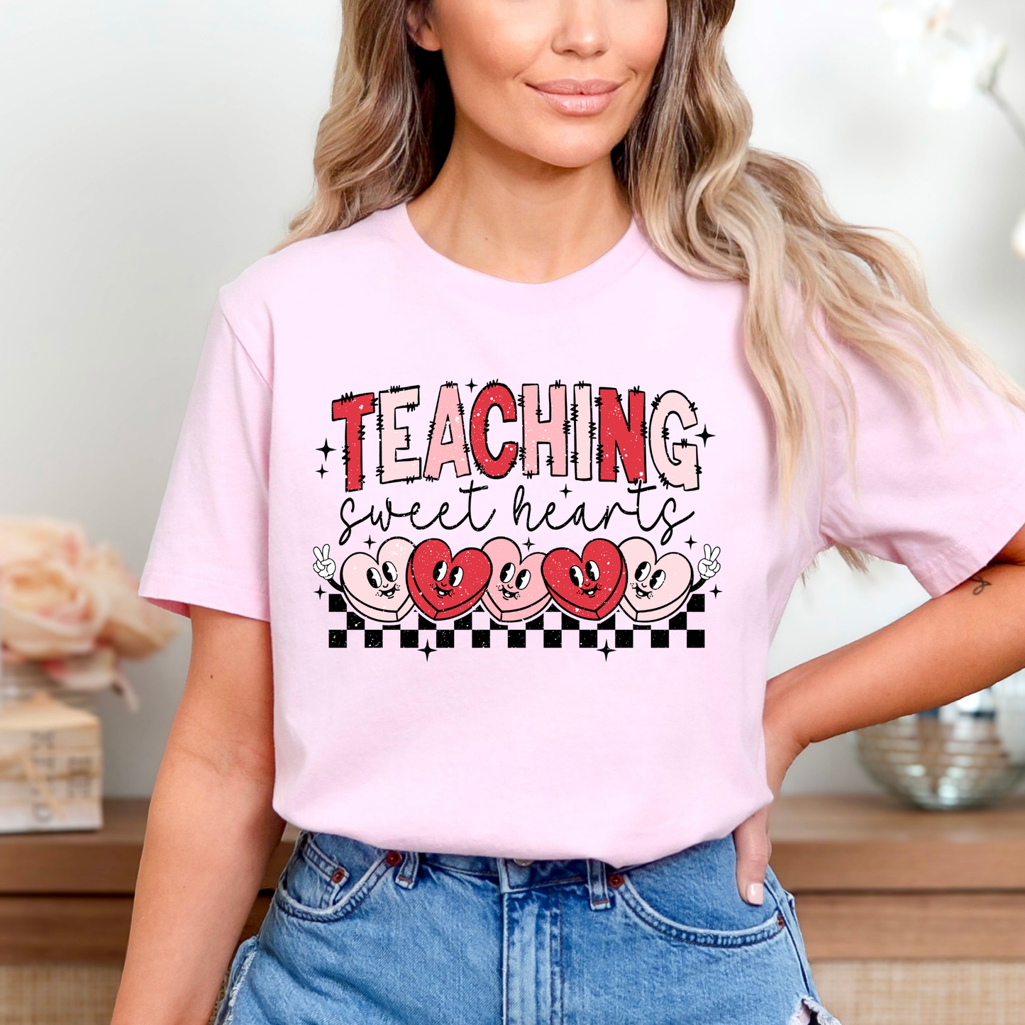 Teaching Sweethearts Full Color DTF Transfer