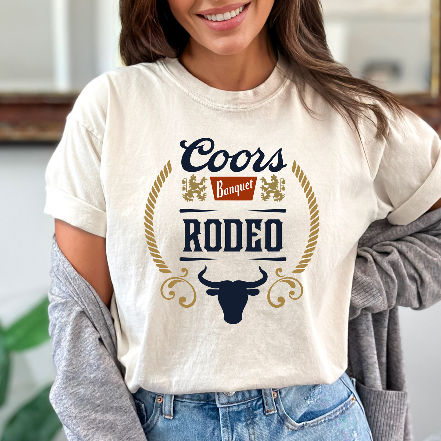 Coors Banquet Rodeo Full Color DTF Transfer