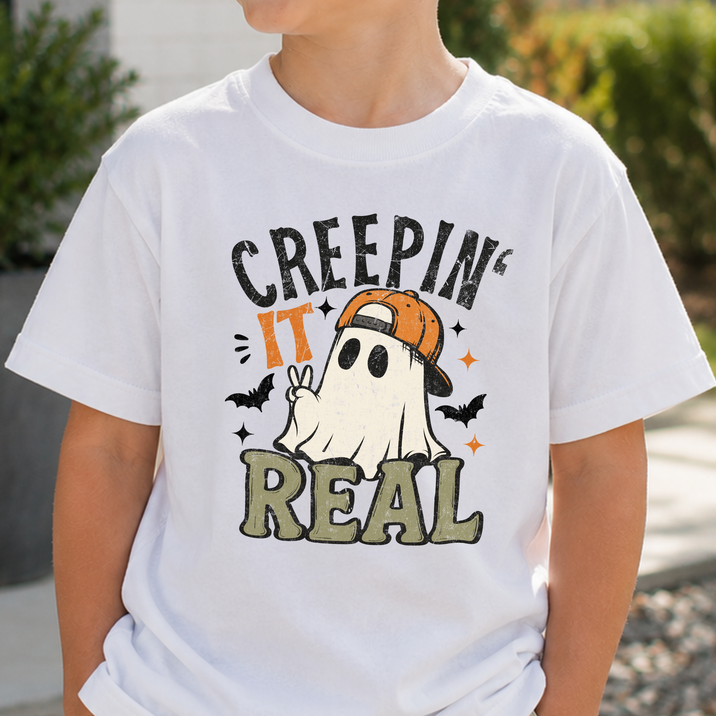 Creepin It Real (Ghost) Full Color DTF Transfer