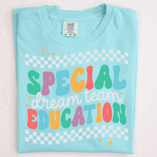 Special Education Dream Team Full Color DTF Transfer