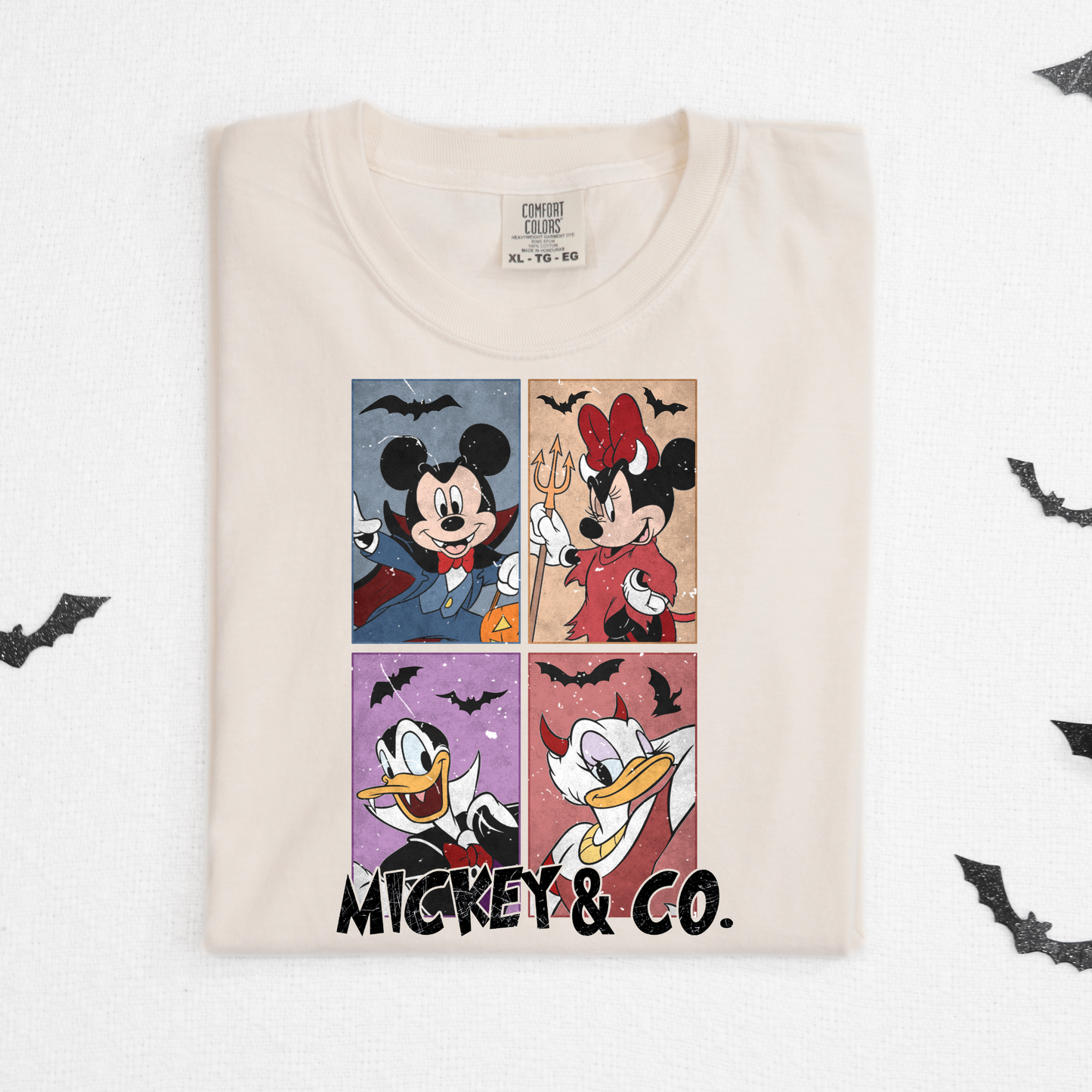 Mouse & Co Halloween Full Color DTF Transfer