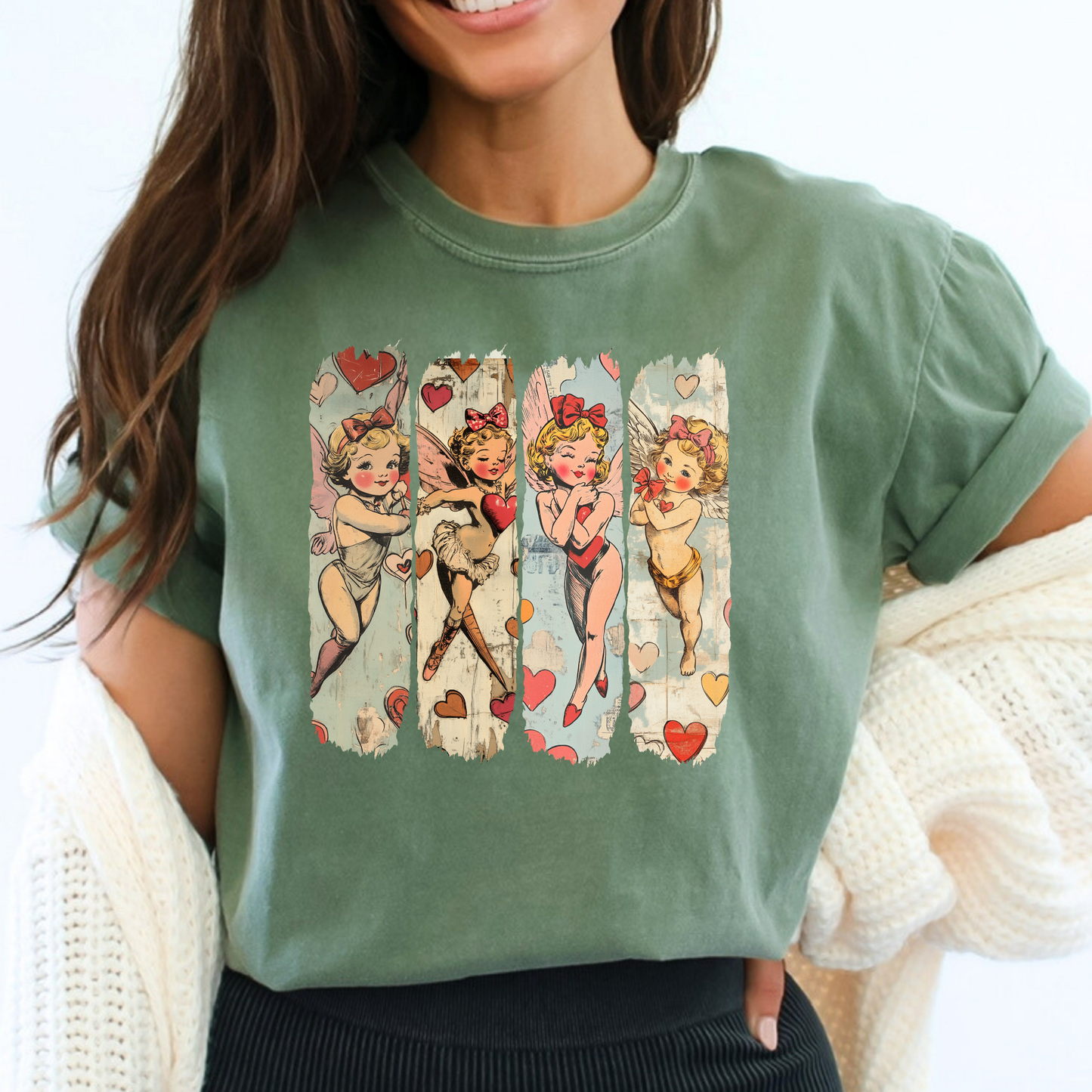 Cupid (4 Pic) Full Color DTF Transfer