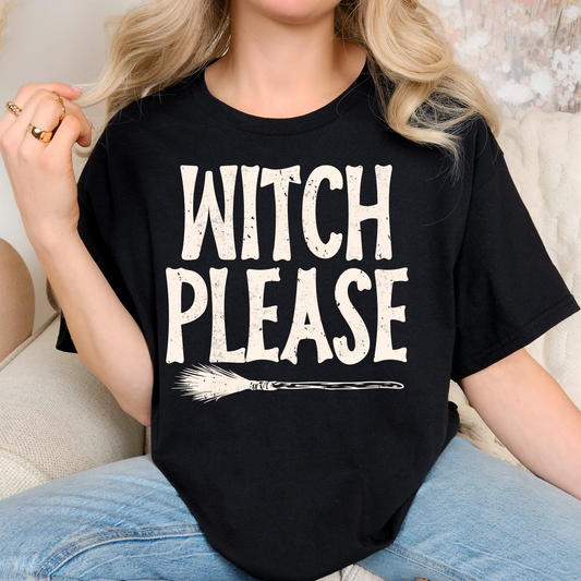Witch Please Full Color DTF Transfer