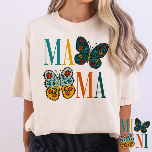 Butterfly Mama (Mini Option) Full Color DTF Transfer