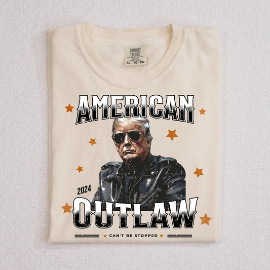 American Outlaw (Trump) Full Color DTF Transfer