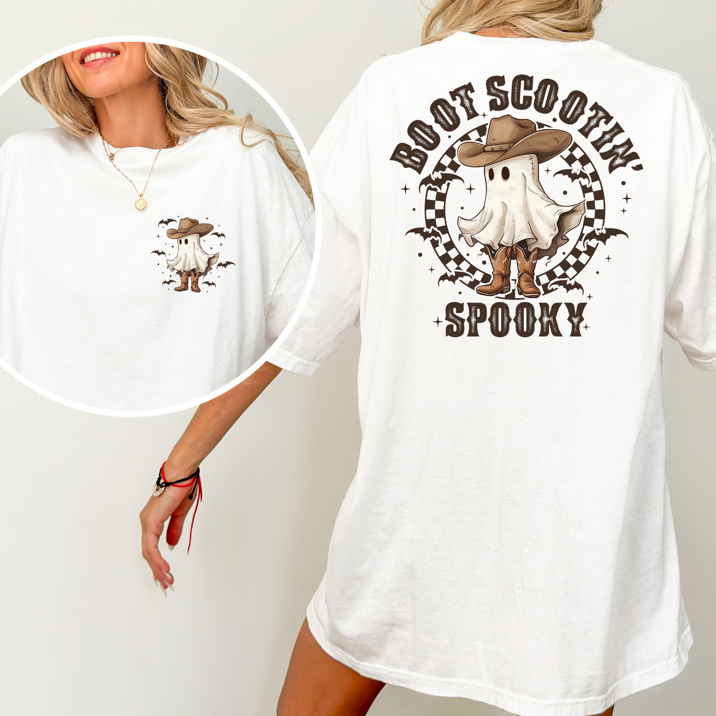 Boot Scootin' Spooky Full Color DTF Transfer