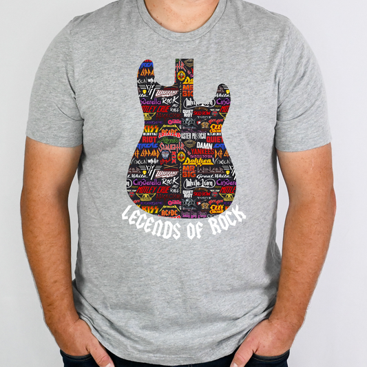 Legends of Rock Full Color DTF Transfer