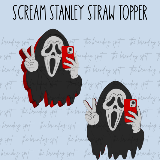 Scream Stanley Straw Topper