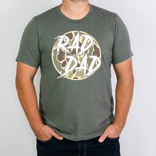 Rad Dad (Camo) Full Color DTF Transfer