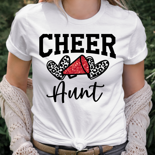 Cheer Aunt Full Color DTF Transfers