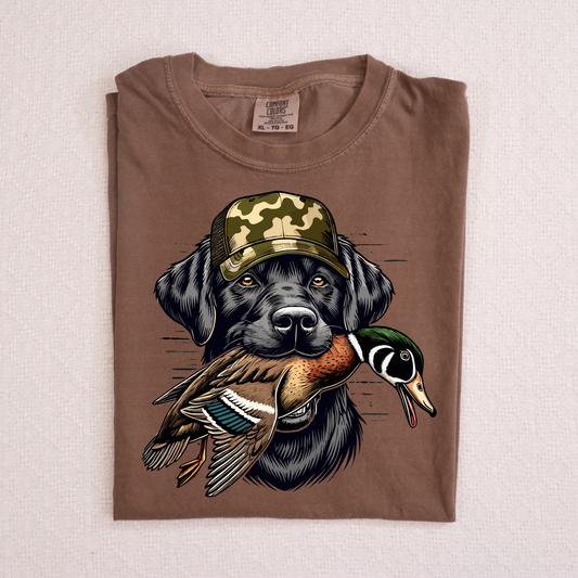 Duck Hunting Dog Full Color DTF Transfer
