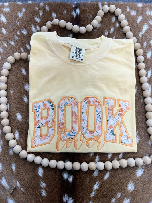 Book Lover Floral Embroidered Sweatshirt/T-Shirt