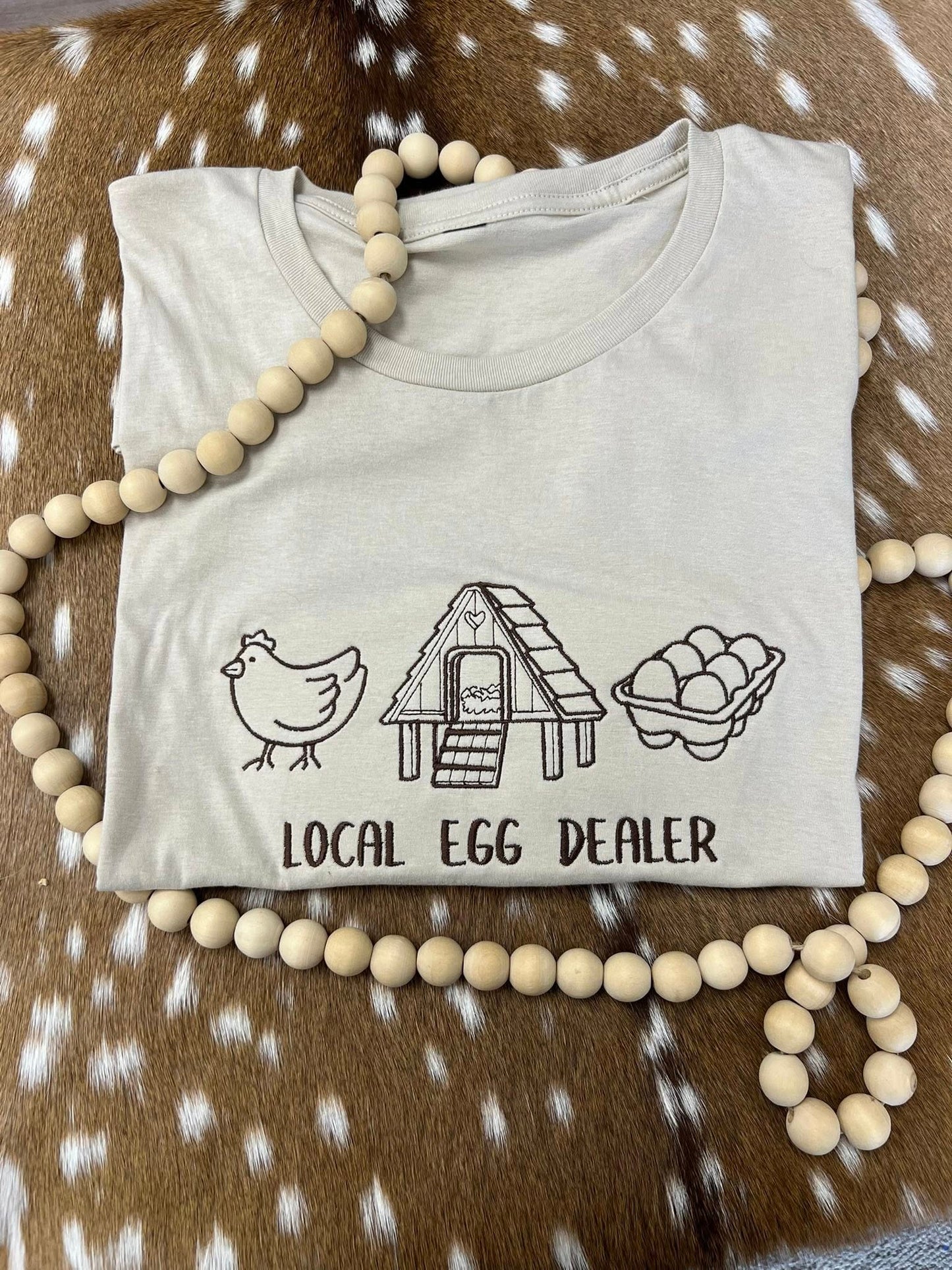 Local Egg Dealer Embroidered Sweatshirt/T-Shirt