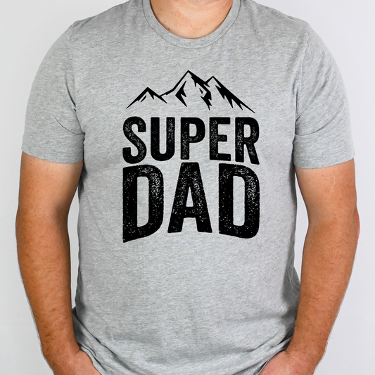 Super Dad (Mountain) Full Color DTF Transfer