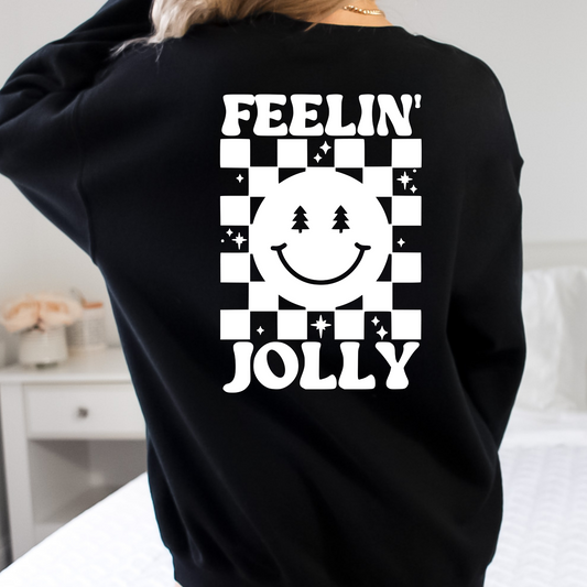 Feeling Jolly (Checkered) Full Color DTF Transfer